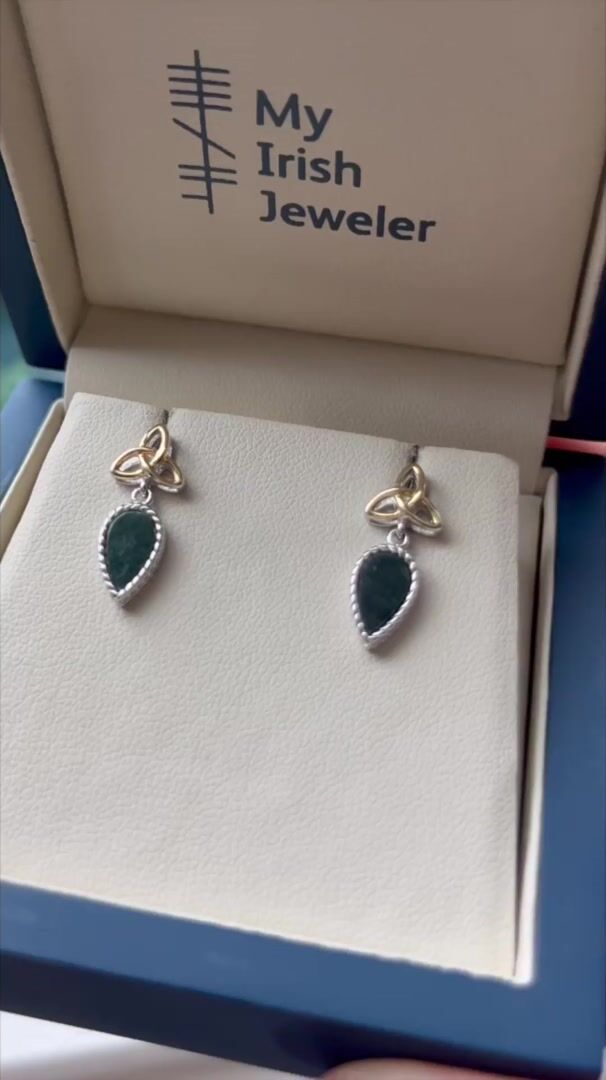 Trinity Connemara Drop Earrings Video