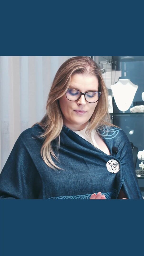 Gold Celtic Warrior Shield Cross Video