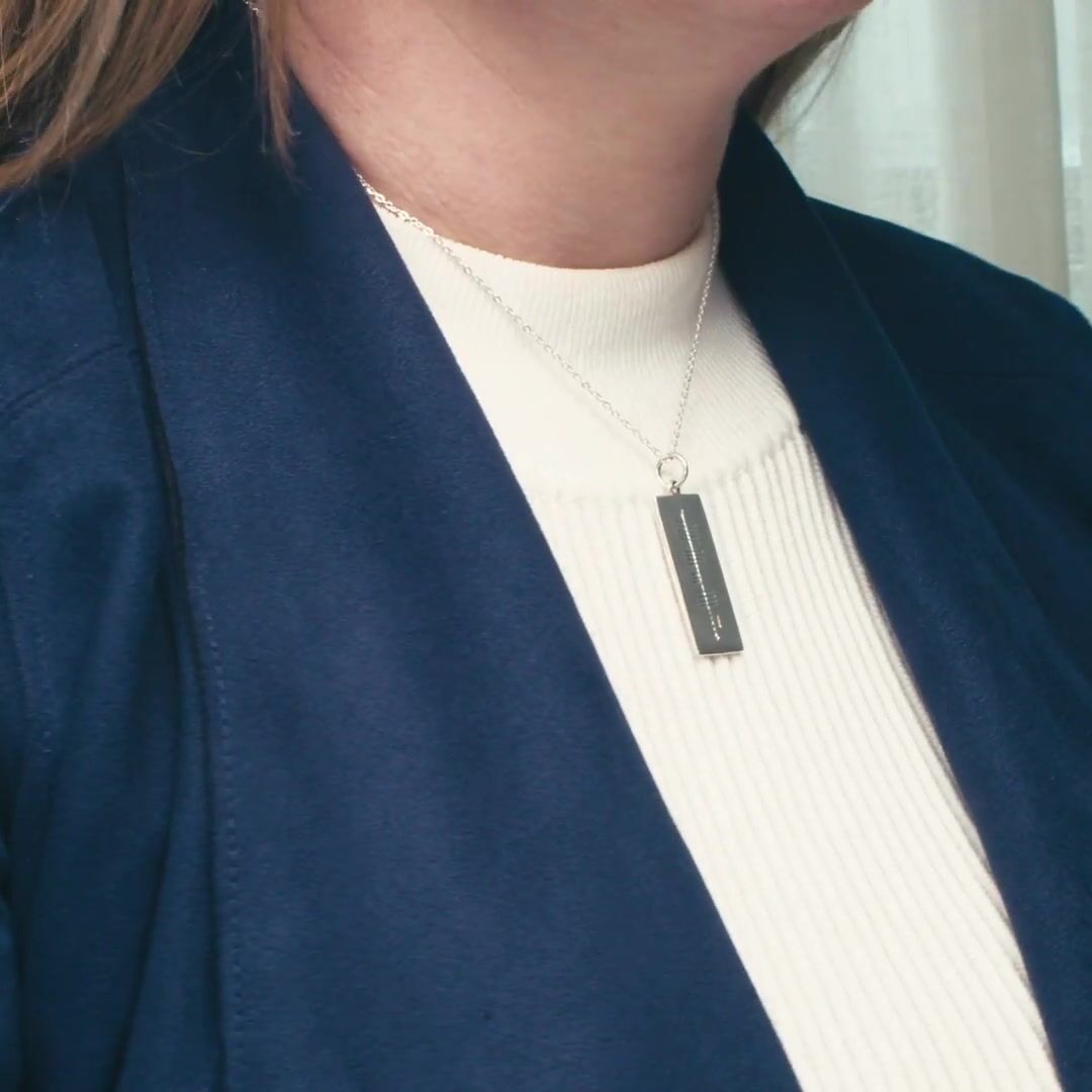 Custom Ogham Name Necklace Video
