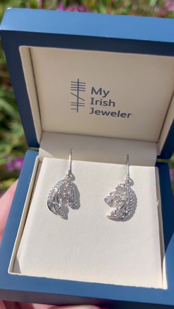 Celtic Horse Earrings Video