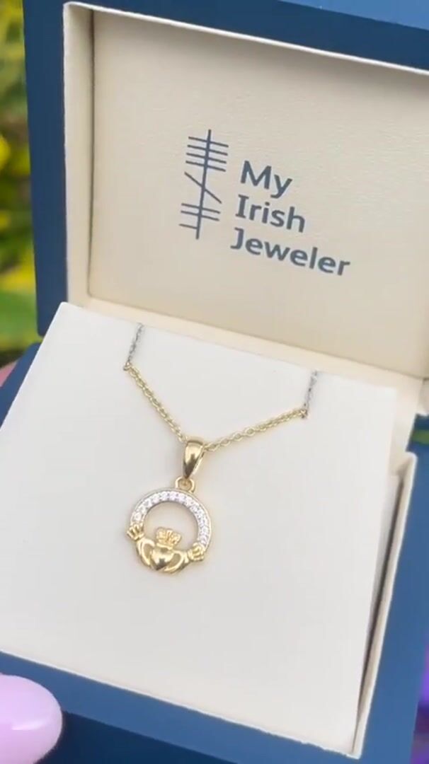 Gold Vermeil Claddagh Gift Set Video