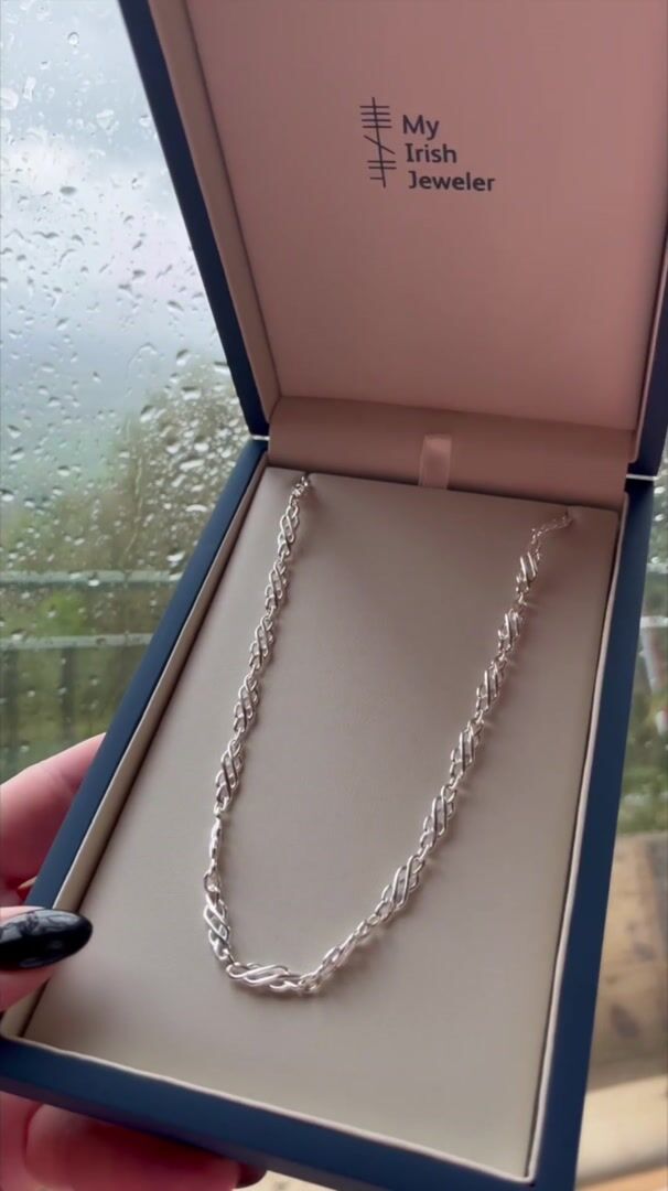 Handcrafted Celtic Knot Chain Video