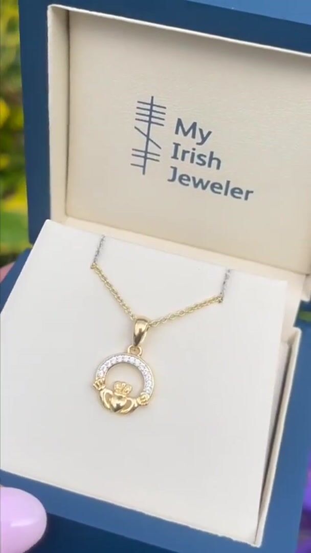 Gold Vermeil Claddagh Gift Set Video