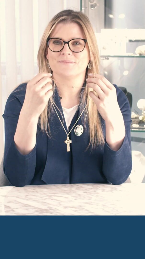 Gold Clonmacnoise Cross of Scriptures Video