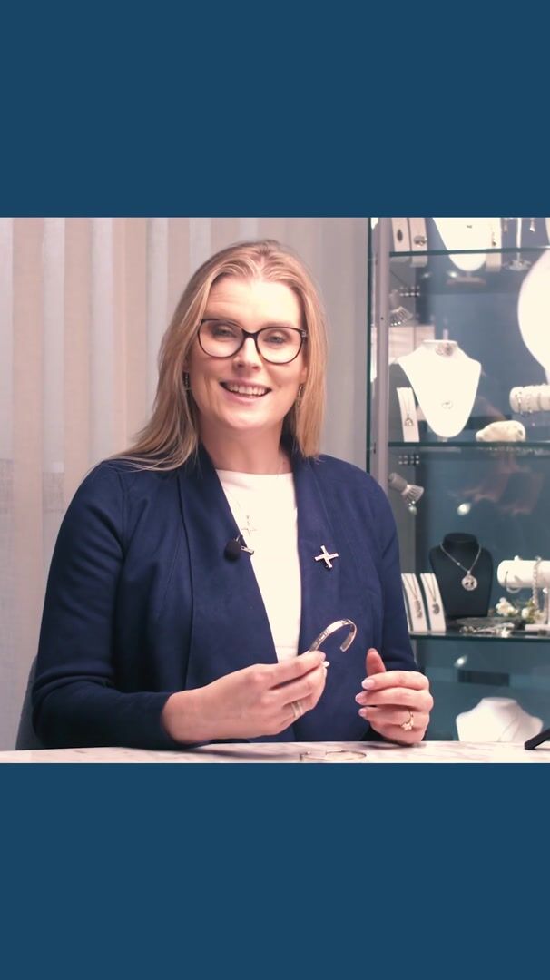 Ogham Name Bangle Video