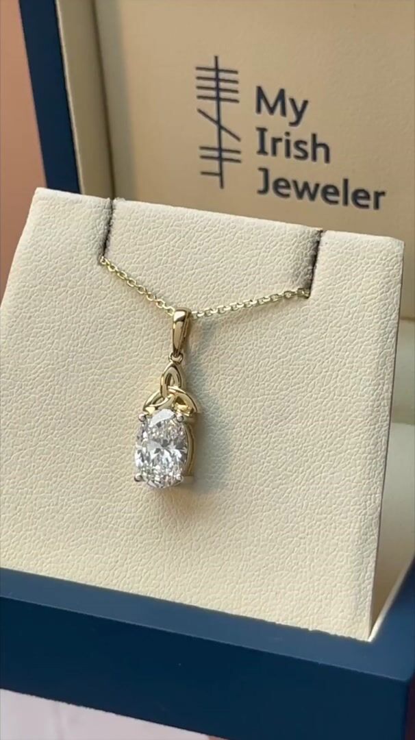 Luxury Diamond Trinity Knot Gift Set Video