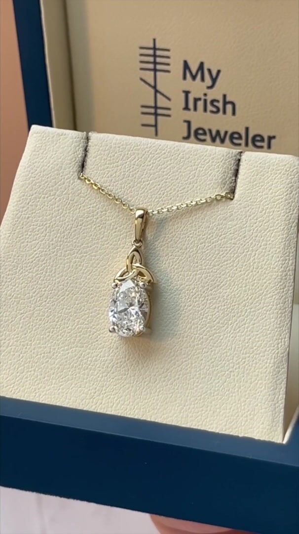 Luxury Diamond Trinity Knot Gift Set Video