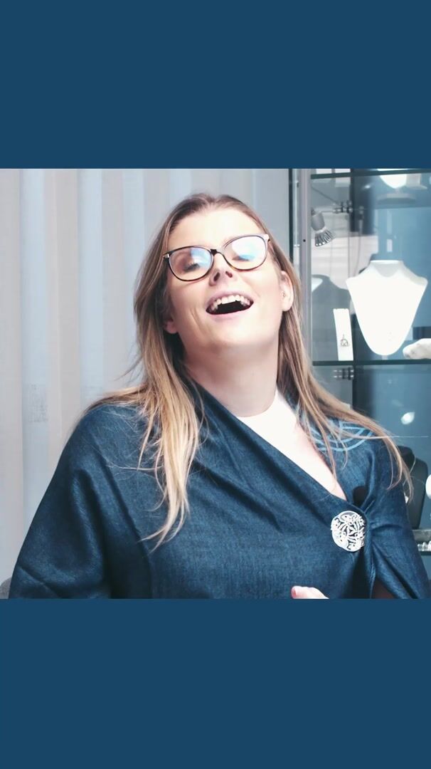 Hand Engraved Irish Initial Necklace Video