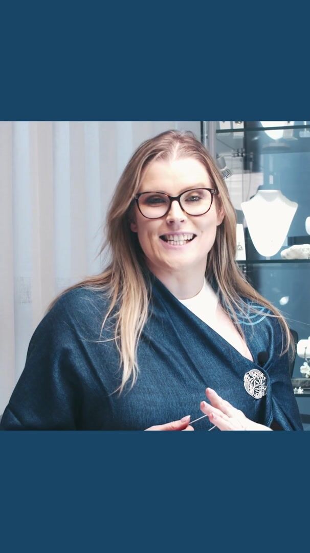 Hand Engraved Irish Initial Necklace Video