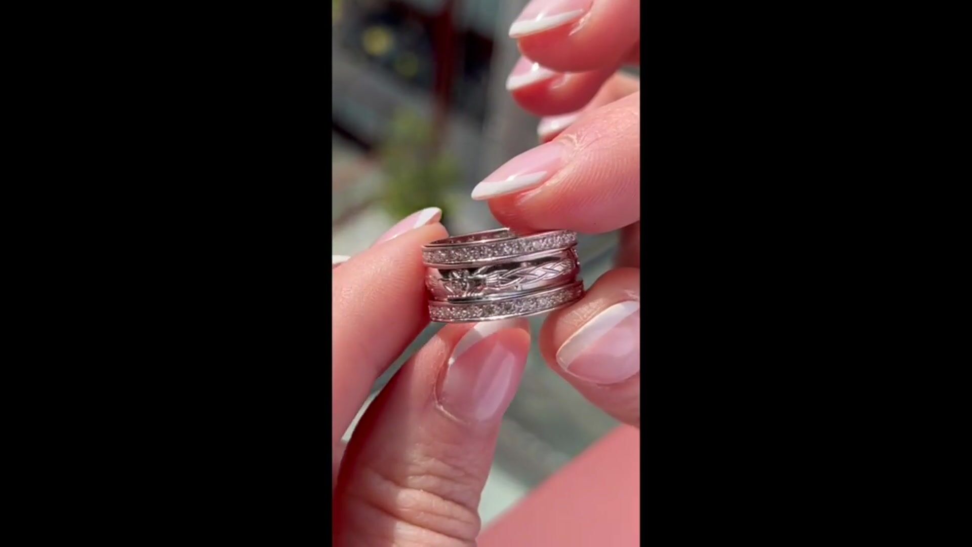 Diamond Claddagh Couples Set Video